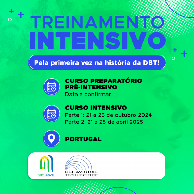 Treinamento Intensivo Em DBT – Portugal (Turma 2024) – DBT Brasil